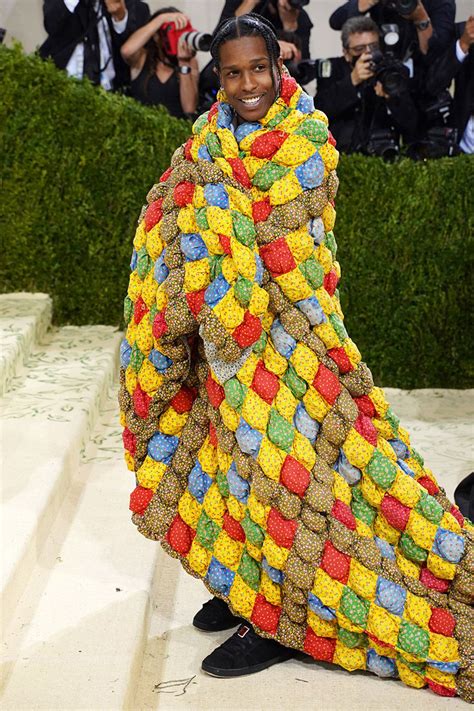 The Story Behind ASAP Rocky's Thrifted Met Gala Quilt